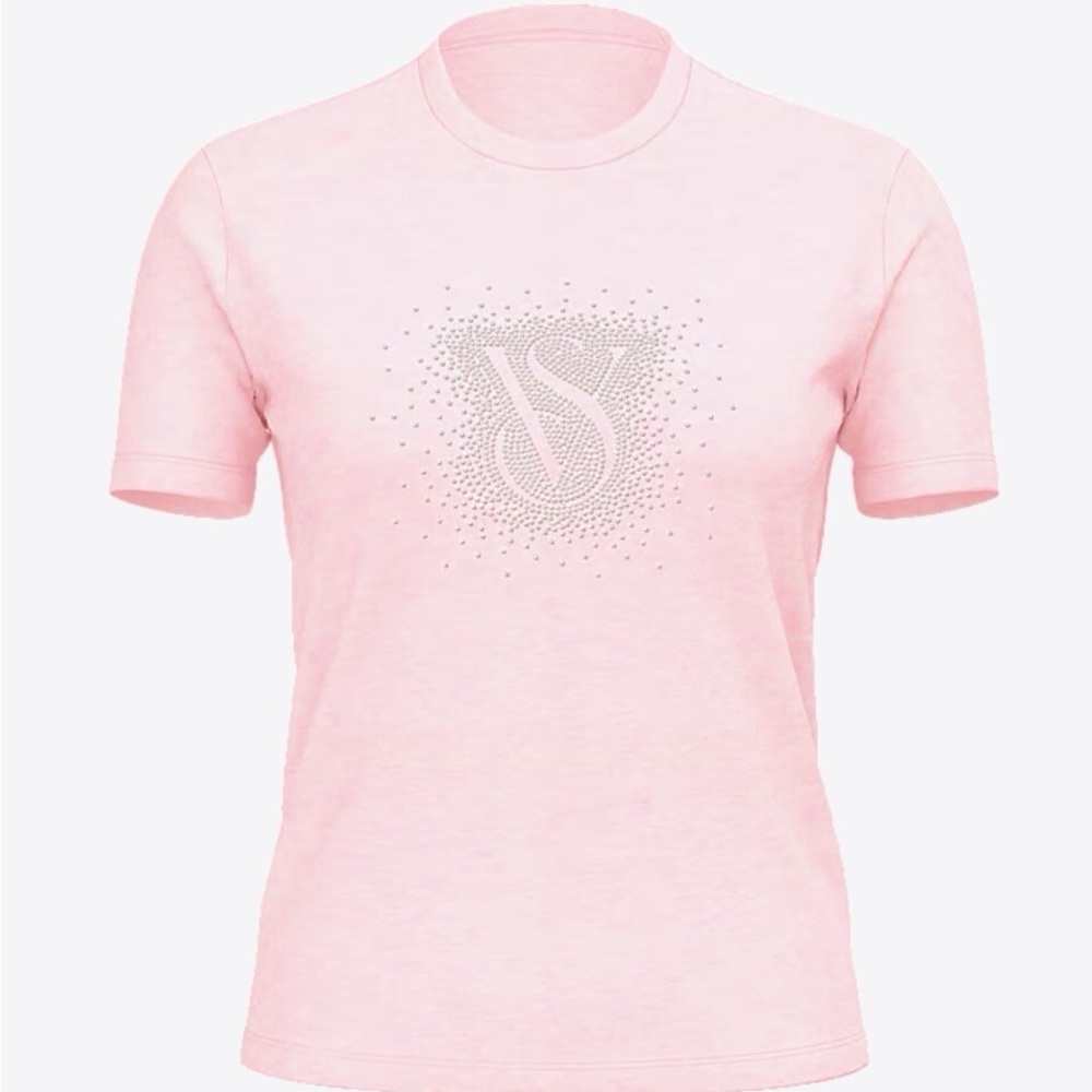 Victoria's Secret Pink Rhinestone Tee